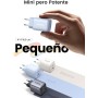 UGREEN Nexode Cargador USB C GAN de 35W, Enchufe Type A de 22,5W Compatible con Galaxy S24/S23/S22/S21, Pixel 8 7 6 6a, iPhone