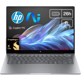 HP OmniBook X AI 14-fe0001ns - Ordenador portátil IA de 14" 2.2k multitáctil QC Snapdragon X1E-78-100, 32 GB RAM, 1TB SSD,