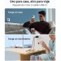 INIU 30W Cargador USB C 2-Paquetes, [USBC + USBA] 2-Puertos Tipo Enchufe Cargador Carga Rapida, Múltiple Cargadores Rápido Pared