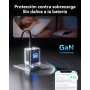 INIU 30W Cargador USB C 2-Paquetes, [USBC + USBA] 2-Puertos Tipo Enchufe Cargador Carga Rapida, Múltiple Cargadores Rápido Pared