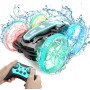 Korffe Coche Teledirigido, 2.4Ghz Impermeable RC Car 4WD 360 ° Roating All Terrain Stunt Juguete para niños de 8 9 10 11 12 años