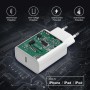 Cargador Carga Rapida for iPhone 16/16 Pro/16 Pro Max/16 Plus/16e/15/iPad Pro/Air/Mini 20W Carregador USB C con 2M Cable