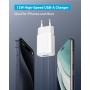 Cargador Anker USB-A, Adaptador de Cargador de Pared rápido de 12 W, Bloque de Cargador USB Compacto, Compatible con iPhone