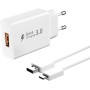 18W Cable Cargador 3.0 USB Tipo C, Cargador de Carga Rápida para Xiaomi Redmi Note 12, 11, 10, A2, 8, 10 Pro,F3, 11i, 10S, 11T,
