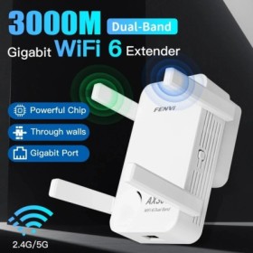 WIFI6 AX3000 Gigabit repetidor inalámbrico enrutador banda Dual 2,4/5G