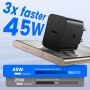 Cargador Samsung Carga Rapida, 2Pack 45W USB C Cargador Rapido Samsung con 2M Cable Cargador para Samsung Galaxy S24/S23/S22/S21