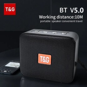Altavoz Bluetooth TG166, Mini barra de sonido inalámbrica portátil, Su