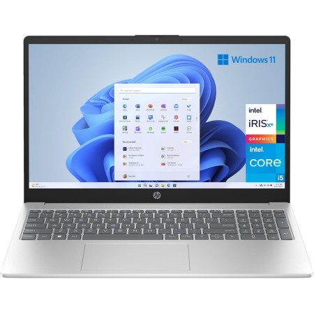 HP 15-fd0196ns - Ordenador portátil de 15.6" FHD (Intel Core i7-1355U, 16GB RAM, 1TB SSD, Intel Iris Xe Graphics, Windows 11)