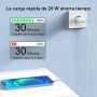 VoltWave 25W Compatible para iPhone Rápida Cargador USB C, para iPhone 15, 15Pro, 15ProMAX, 14, 14 Pro, 14 ProMAX, 13, 12, 11,