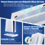 RongZy Soporte Vertical para PS5 Slim con Alfombrilla de Silicona Antideslizante Base de Soporte para Playstation 5 Slim Edición