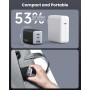 150W Cargador USB C, 3 Puertos GAN IV Tech Enchufe Cargador PD QC PPS 100W Carga Rápido Portátil USB Adaptador para MacBook