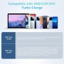 45W Cargador y Cable USB C para Xiaomi Redmi Note 14 Pro 5G 6A Rapida Carga Adaptador de Cargador 1Metro Cable USB C Carga Turbo