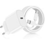 Cargador Carga Rapida para iPhone 16/16 Pro/16 Pro Max/16 Plus/15/15 Pro/15 Pro Max/15 Plus/iPad/iPad Air, 20W USBC Charger