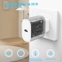 Cargador Carga Rapida para iPhone 16/16 Pro/16 Pro Max/16 Plus/15/15 Pro/15 Pro Max/15 Plus/iPad/iPad Air, 20W USBC Charger