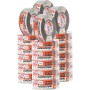 Plus Calidad Cinta Americana Extrafuerte 48mm x 50m Color Negro para Embalaje, Cajas de Cartón de Mudanzas, Reparación. Precinto