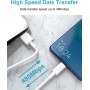 Cargador USB Carga Rapida 18W con Quick Charge 3.0, Enchufe USB Cargador Movil Carga Rapida Cargador Rapido con Cable USB C de