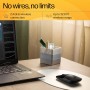 HP Z3700 - Ratón inalámbrico (1200 PPP, Tecnología LED Azul, Puerto USB, Batería de 16 Meses de Duración, Windows Vista 7/8/10),