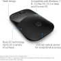 HP Z3700 - Ratón inalámbrico (1200 PPP, Tecnología LED Azul, Puerto USB, Batería de 16 Meses de Duración, Windows Vista 7/8/10),