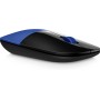 HP Z3700 - Ratón inalámbrico (1200 PPP, Tecnología LED Azul, Puerto USB, Batería de 16 Meses de Duración, Windows Vista 7/8/10),