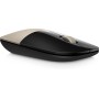 HP Z3700 - Ratón inalámbrico (1200 PPP, Tecnología LED Azul, Puerto USB, Batería de 16 Meses de Duración, Windows Vista 7/8/10),