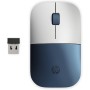 HP Z3700 - Ratón inalámbrico (1200 PPP, Tecnología LED Azul, Puerto USB, Batería de 16 Meses de Duración, Windows Vista 7/8/10),