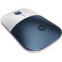 HP Z3700 - Ratón inalámbrico (1200 PPP, Tecnología LED Azul, Puerto USB, Batería de 16 Meses de Duración, Windows Vista 7/8/10),