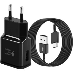 15W Cargador Tipo C Carga Rápida para Samsung Galaxy A05s A06 A13 A14 A15 A16 A20 A23 A25 A35 A36 A40 A50 A54 A55 A56 5g S21 S20