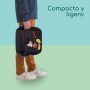 Bebeconfort Manga i-Safe, Asiento Elevador Coche, 6-12 Años, 128-150 cm, Silla Coche, Compacto y Ligero (less than 1 kg), Fácil