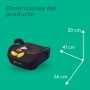 Bebeconfort Manga i-Safe, Asiento Elevador Coche, 6-12 Años, 128-150 cm, Silla Coche, Compacto y Ligero (less than 1 kg), Fácil