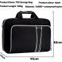 CXAFQ Bolsa De Almacenamiento Ps5, 45 * 30 * 15Cm, 572g, Ps5 Consola, Playstation 5, Resistente Al Desgaste e Impermeable, Asa