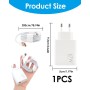 67W Cargador Carga Rapida con Cable de 2m para Xiaomi 15 15 Pro 14 13T 13 12 12S Ultra 12 Lite 12X 11T Redmi Note 13 12 11Pro