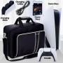 CXAFQ Bolsa De Almacenamiento Ps5, 45 * 30 * 15Cm, 572g, Ps5 Consola, Playstation 5, Resistente Al Desgaste e Impermeable, Asa