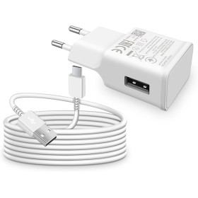 15W Cargador Carga Rápido con Cable USB C de 1,5m para Samsung Galaxy A16 A15 A14 A13 A05s A33 A34 A35 A36 A56 A55 A54 A53 A51