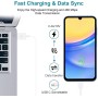 15W Cargador Carga Rápido con Cable USB C de 1,5m para Samsung Galaxy A16 A15 A14 A13 A05s A33 A34 A35 A36 A56 A55 A54 A53 A51