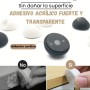 ZANDIA® 6 Pack Clips de Cables Magnéticos + 10 Bridas Reutilizables | Sujeta Cables Adhesivo | Ordena Todo Tipo De Cable |