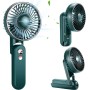 GMGXX Ventilador USB Pequeño con Pinza & 3 Velocidades, 4800mAh Bateria Recargable Ventilador Portatil, 720° Giratorio Mini