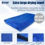 Airlab Grande Toalla Secado Coche 90x60 cm XXL, Bayeta Microfibra, Toalla Microfibra Coche Sin Pelusas & Sin Rayas, Paños de