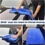Airlab Grande Toalla Secado Coche 90x60 cm XXL, Bayeta Microfibra, Toalla Microfibra Coche Sin Pelusas & Sin Rayas, Paños de