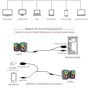 Altavoces de ordenador, caja de sonido para PC, micrófono estéreo HIFI