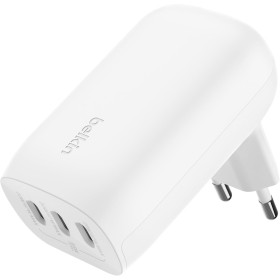 Belkin Cargador de Pared con 3 Puertos USB-C y PPS a 67 W BoostcCharge Pro, Carga rápida USB-C PD 3.1 para la Serie iPhone 16,