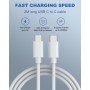 Cargador Samsung Carga Rapida 45W, Cargador USB C para Samsung Galaxy S24 Ultra S23 S22 S21 S20 Note, Carga Rapido Samsung Tipo