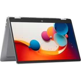 HP Chromebook x360 14b-cd0006ns - Ordenador portátil de 14" FHD Intel N100, 4GB RAM, 128GB eMMC, Intel UHD, ChromeOS Silver -