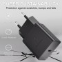 Cargador USB C 15W, Cargador Rápido Tipo C Enchufe Adaptador de Corriente de Móvil para Samsung Galaxy S21 S20 S10 S9 S8 Plus