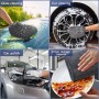 YSWOVUO Juego de 3 Piezas Bayeta Microfibra & 2 Piezas Manoplas de Secado Lavado, 600 g/m² Toalla Secado Coche para Secar Sin