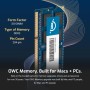 OWC 16GB (2x8GB) PC3-12800 DDR3L 1600MHz SO-DIMM 204 Pin CL11 Kit de actualización de Memoria para iMac, Mac Mini y MacBook Pro,