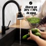 Vailux® Aireador Grifo Cocina 4 Modos Ajustable Plata - Adaptador Grifo Cocina Con Giro 360° Universal - Aireador Grifo Anti