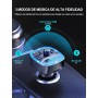 Mohard Transmisor FM Bluetooth Coche, Manos Libres Adaptador Bluetooth Radio Coche, Inalámbrico Reproductor MP3 Mechero Coche,