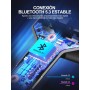 Mohard Transmisor FM Bluetooth Coche, Manos Libres Adaptador Bluetooth Radio Coche, Inalámbrico Reproductor MP3 Mechero Coche,