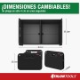 ATHLON TOOLS Bolsa organizadora para el maletero, caja plegable para el coche, reforzada y robusta, antideslizante