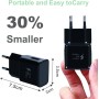 DBZYLN Cargador + Micro USB Cable Compatible con Samsung Galaxy S7 S6 Edge S4 S3 A6 J8 J7 J6 J5 J3 Note4 Note2 Tab S Tab S2, AFC